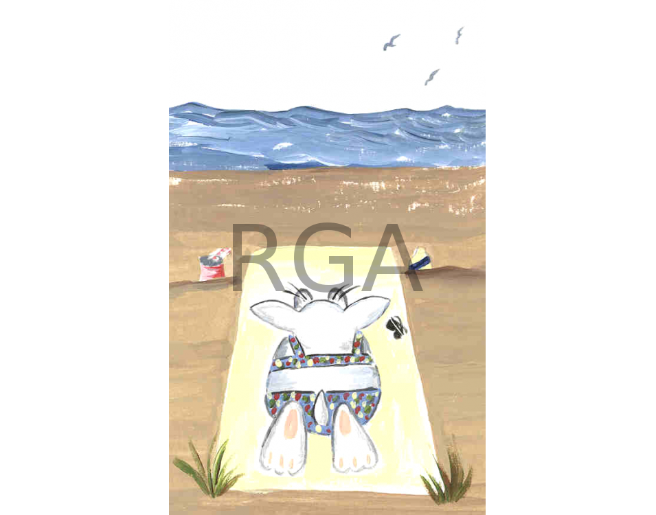 Beach Blanket Bunny